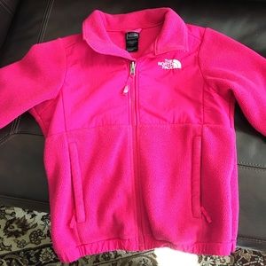 Girls 7/8 North Face fleece jacket